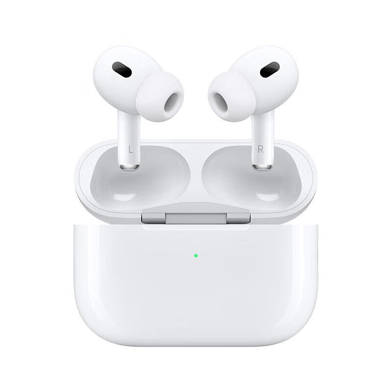 Apple苹果 AirPods Pro (第二代) 搭配MagSafe充电盒 (USB-C) 苹果耳机 蓝牙耳机 适用iPhone/iPad/Mac 白色 官方标配