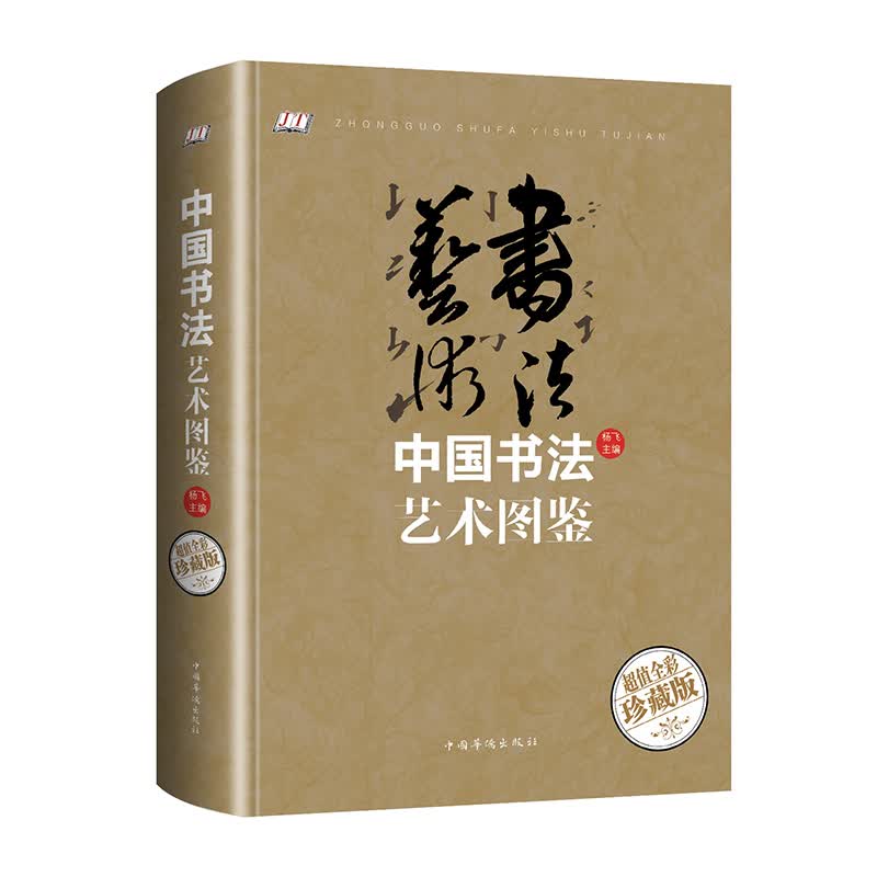 正版 中国书法艺术图鉴 中国书法史/书法教材/书法入门楷行篆隶草书理论教程/书法名帖鉴赏/学生教师工具书籍