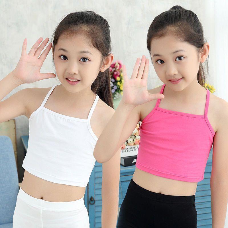 童装女童发育期小背心8-10-11-12-13-15岁小孩子女孩小中大童内衣