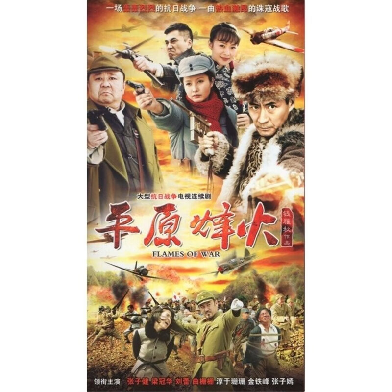 erilles电视剧燕双鹰英雄飞虎神鹰津门飞鹰1-6部张子健dvd碟片光盘