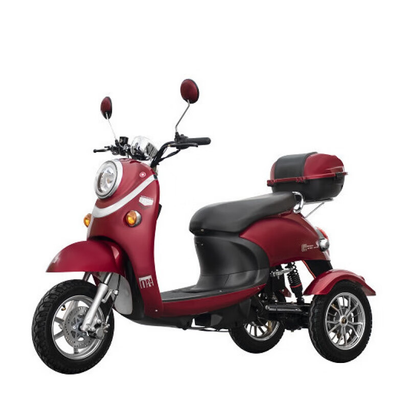 小龟王电动三轮车72v小型女士成人家用代步老人接孩子爬坡电瓶车 中国