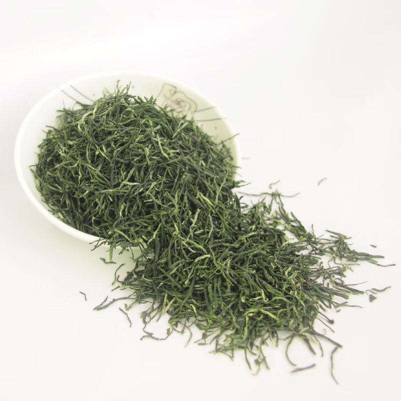 弘美干绿茶信阳毛尖2023新茶叶高山嫩芽雨前浓香型春茶250g散装