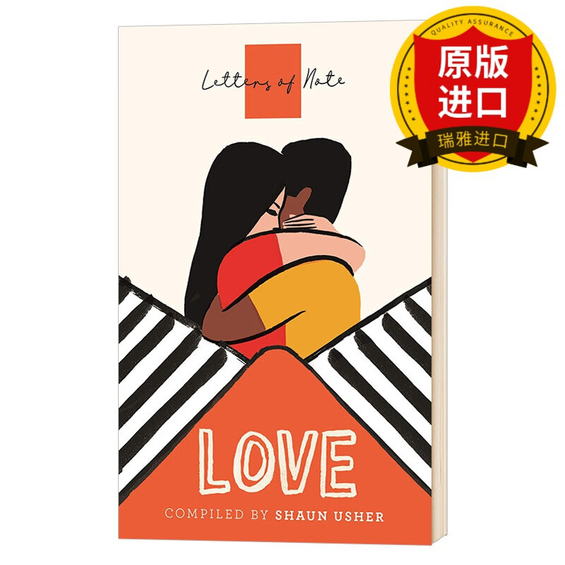 英文原版 见信如晤 爱情 Letters of Note Love 见信如晤系列 Shaun Usher 肖恩亚瑟 见信如面 全英文版正版原著进口英语书籍