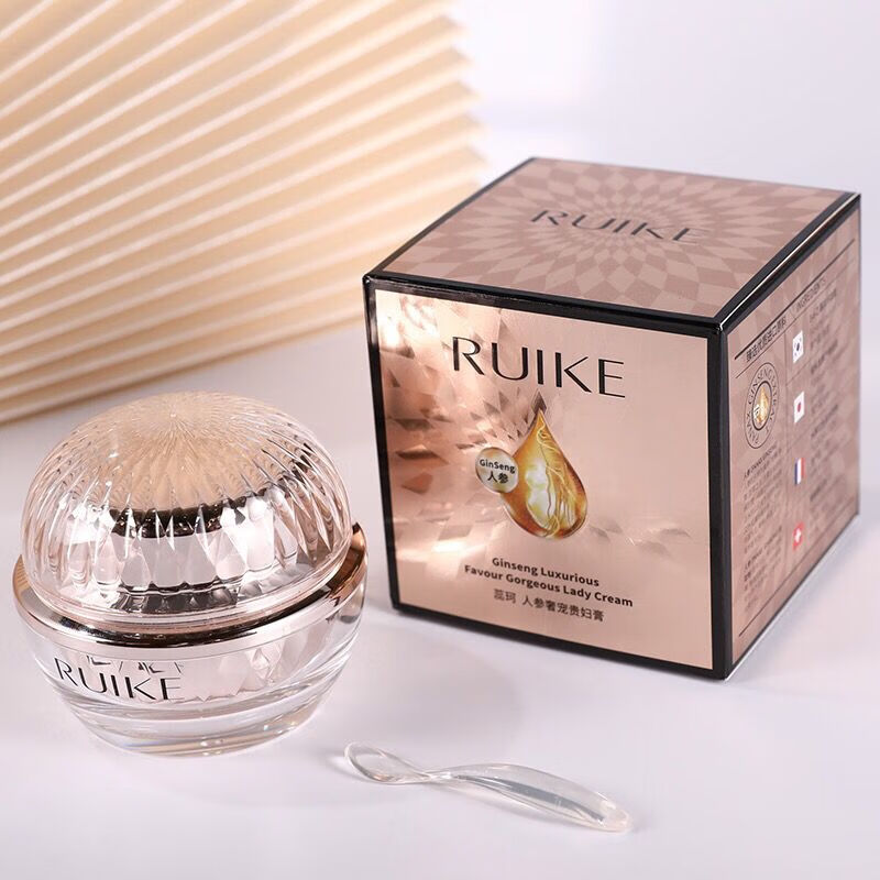 研春堂 anchuytruik蕊珂人参奢宠贵妇膏保湿养护素颜面霜 细纹提亮