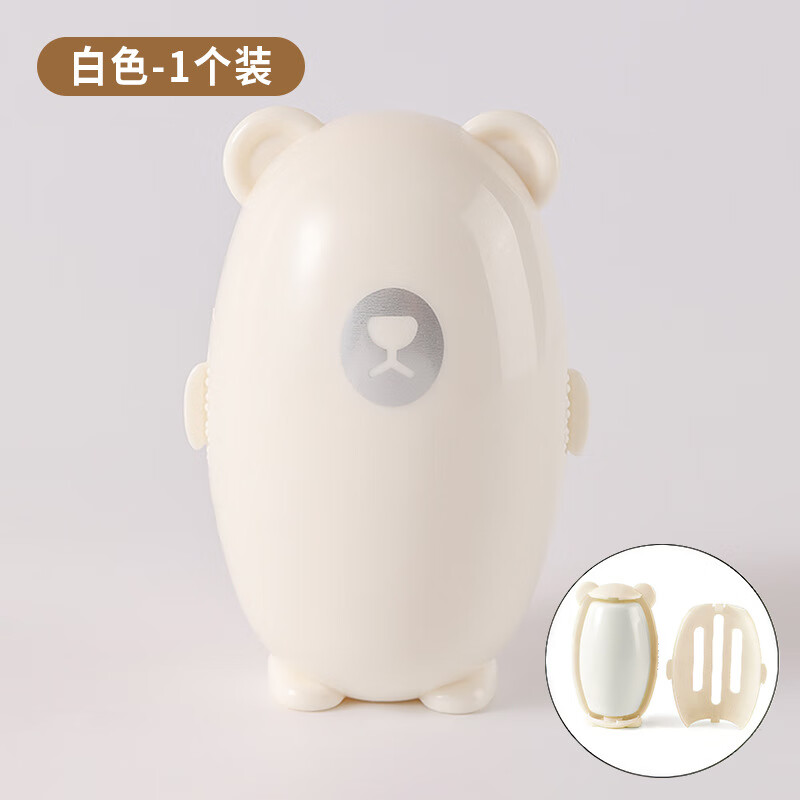 可水洗粘毛器滚筒强力衣物去毛粘毛滚宠物灰尘清理粘毛除毛器除尘 白色 100撕 1筒 10cm 1个装