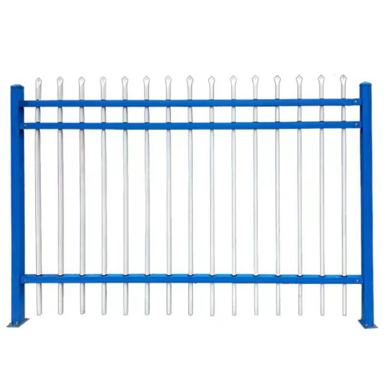 围栏小区户外铁艺栅栏别墅围墙庭院围栏防护栏铁栏 标价为每1米价格