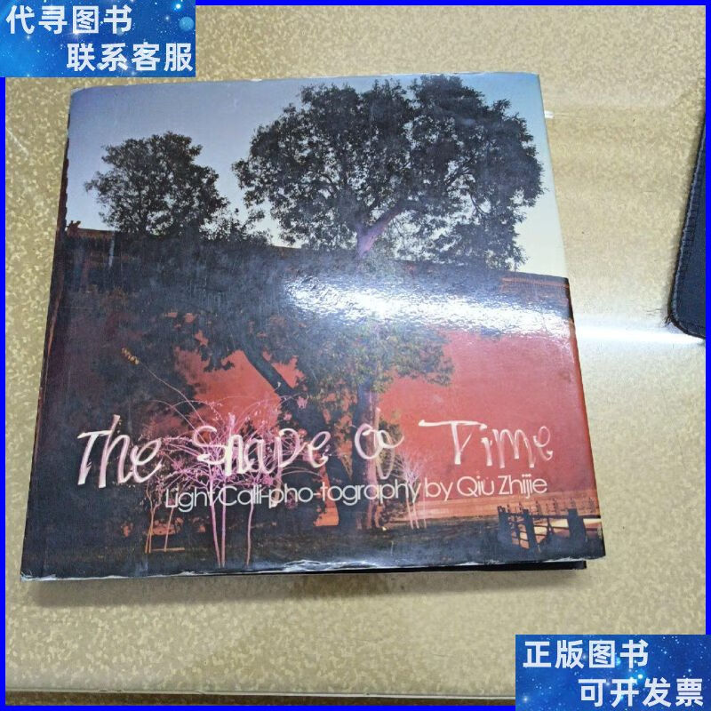 时间的形状:邱志杰的光书法摄影 北京 前波画廊二手书