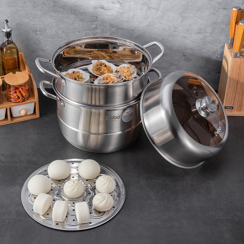 debo德铂安吉洛蒸锅 28cm