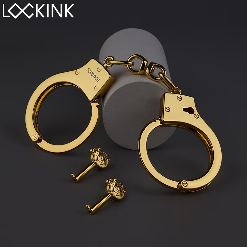 lockink索迹金属sm手铐脚铐捆绑束缚调教工具女用性用具前戏角色扮演