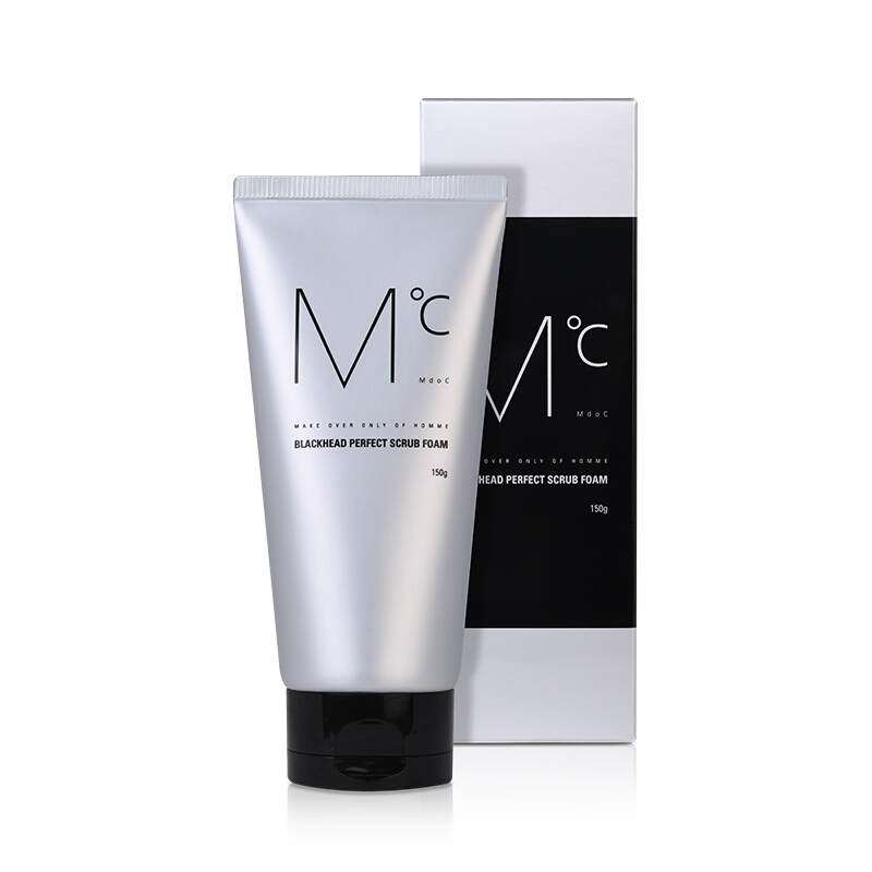 蒙度士(MdoC)男士专用洗面奶洁面膏护肤品控油清爽去黑头泡沫磨砂男友礼物 【磨砂去黑头】控油除螨150g 洗面奶