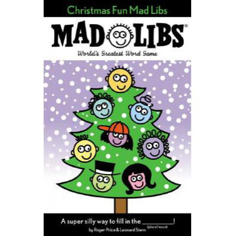 预订 christmas fun mad libs: stocking stuffer mad. 英文原版