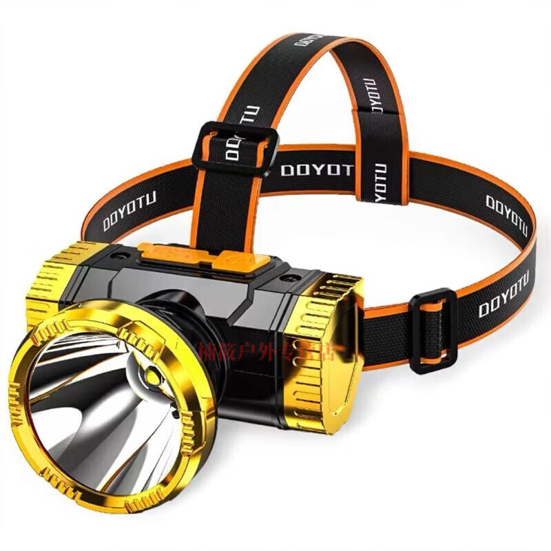 俪斋头灯超长续航100小时十大品牌大功率钓鱼强光头戴式疝气矿灯防水