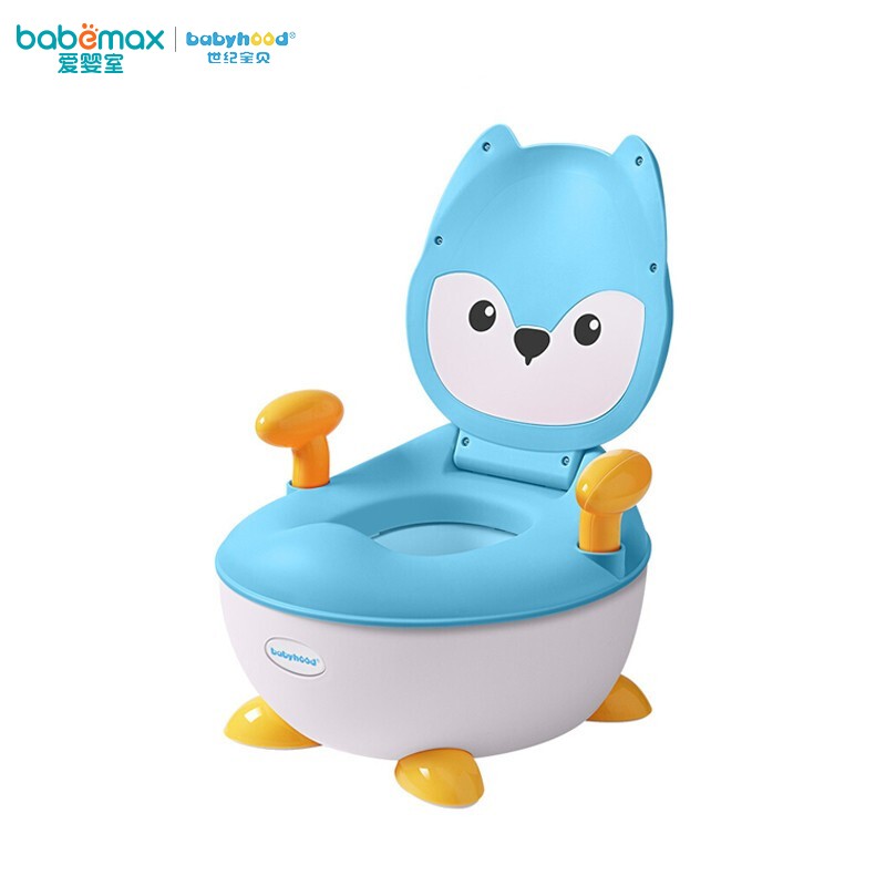 世纪宝贝(babyhood)儿童座便器 男女宝宝便盆尿盆小马桶 座便凳防喷防