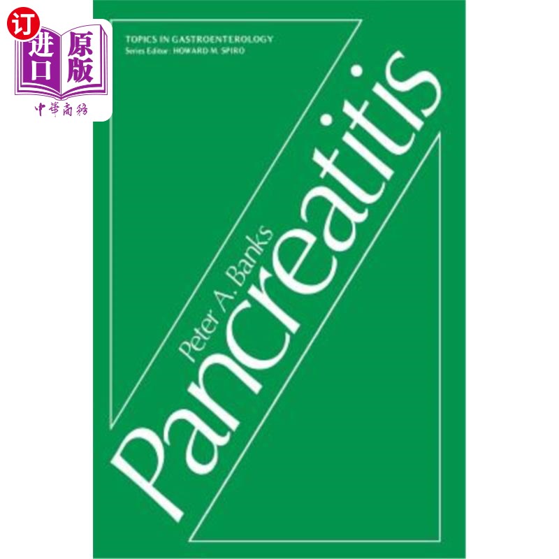 海外直订医药图书pancreatitis 胰腺炎