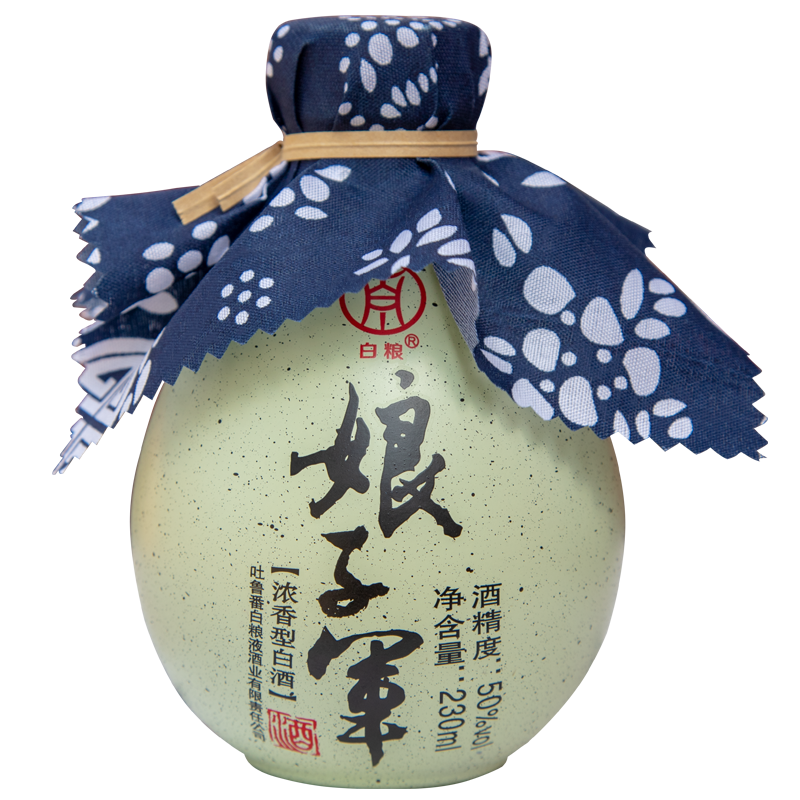 白粮新疆白酒 白粮液 吐鲁番白高粱酒 粮食酒 浓香型白酒 娘子军 50度