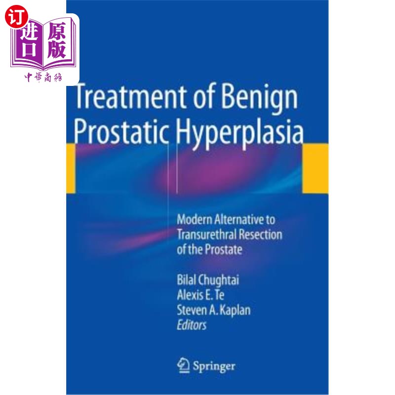 海外直订医药图书treatment of benign prostatic hyperplasia