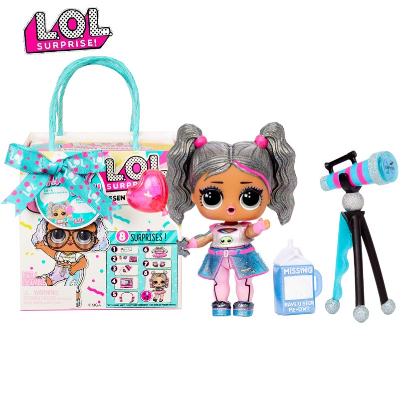 lol惊喜拆拆球 mga冬季迪斯科disco 奇趣蛋时尚娃娃宠物盲盒玩具 礼物