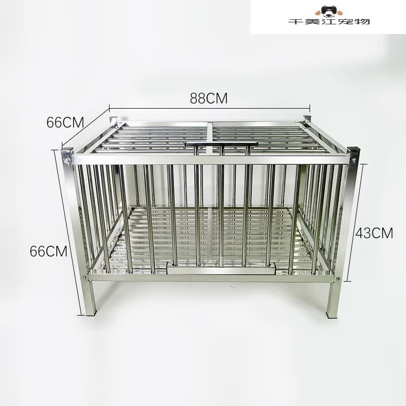 不锈钢鸡笼家用养鸡笼养殖笼鸡笼子鹅笼鸭笼兔笼大号特大超大加高 88