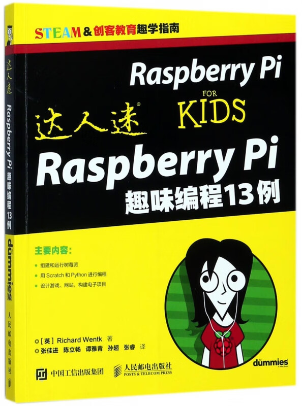 Raspberry Pi趣味编程13例/达人迷 epub格式下载