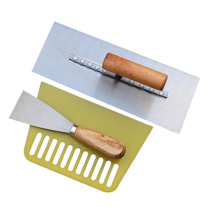 兰诗 fw1310 清洁刮刀抹泥刀地砖墙面抹灰刀腻子刀泥瓦工抹泥板砌砖刀