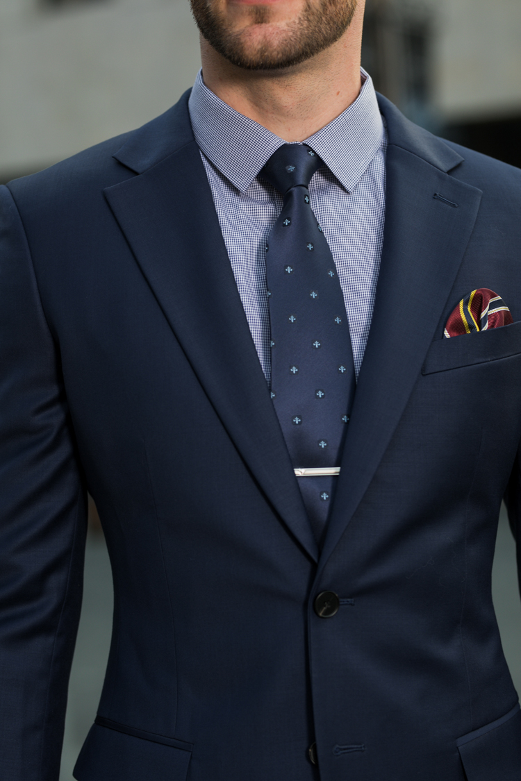 达斯琥(上门量体)定制高端纯羊毛西装套装男商务修身结婚正装婚礼新郎