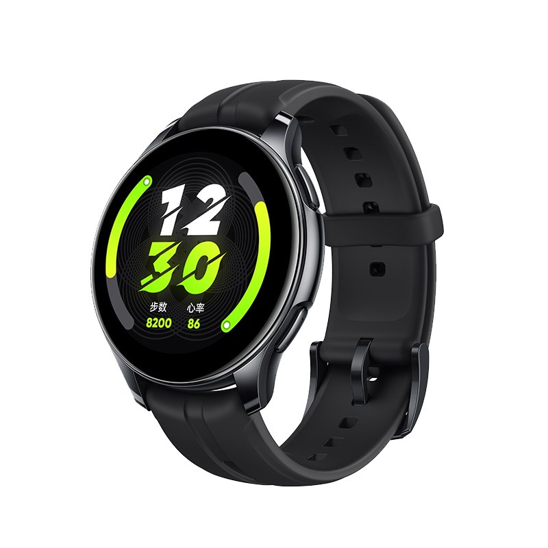 realme Watch T1 110种运动模式 X健康监测 真我手表T1 活力黑