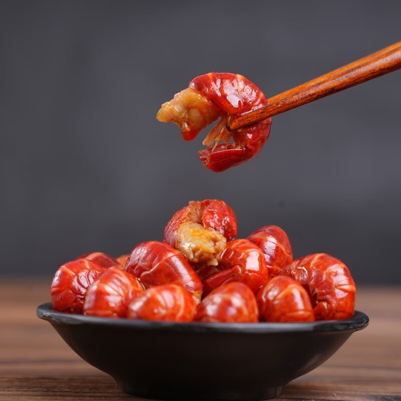 荆品名门麻辣小龙虾新鲜麻辣虾尾湖北特产虾球香辣食250g现剥龙虾尾 1250g 麻辣味 5盒*250g