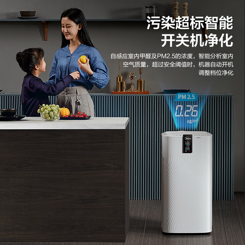 美的KJ800G-H Pro空气净化器怎么样?好不好？评价很好吗