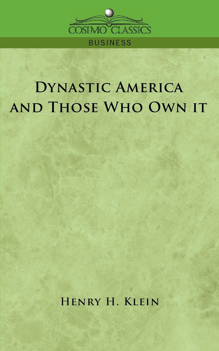 【预售 按需印刷】dynastic america and those who own it