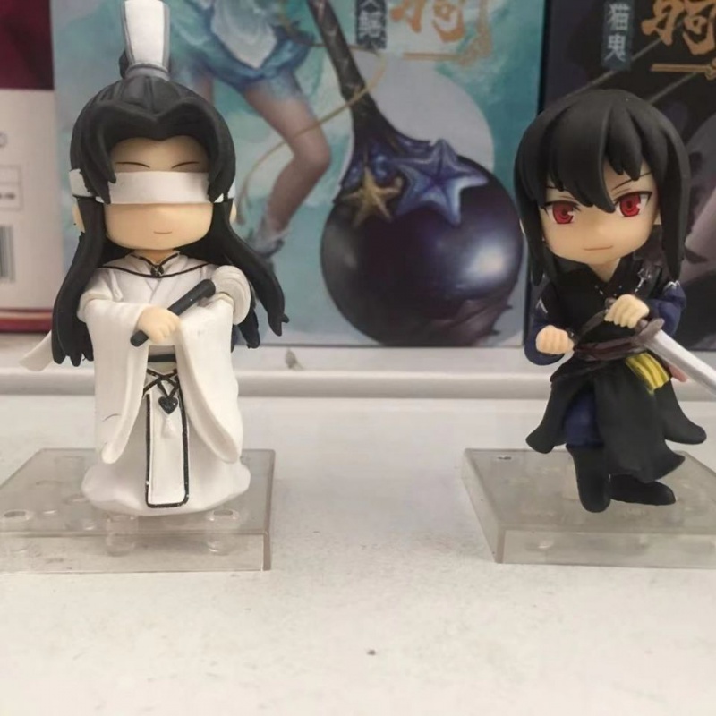 魔道祖师手办陈情令q版晓星尘薛洋盒装模型魏无羡玩偶肖战动漫二次元