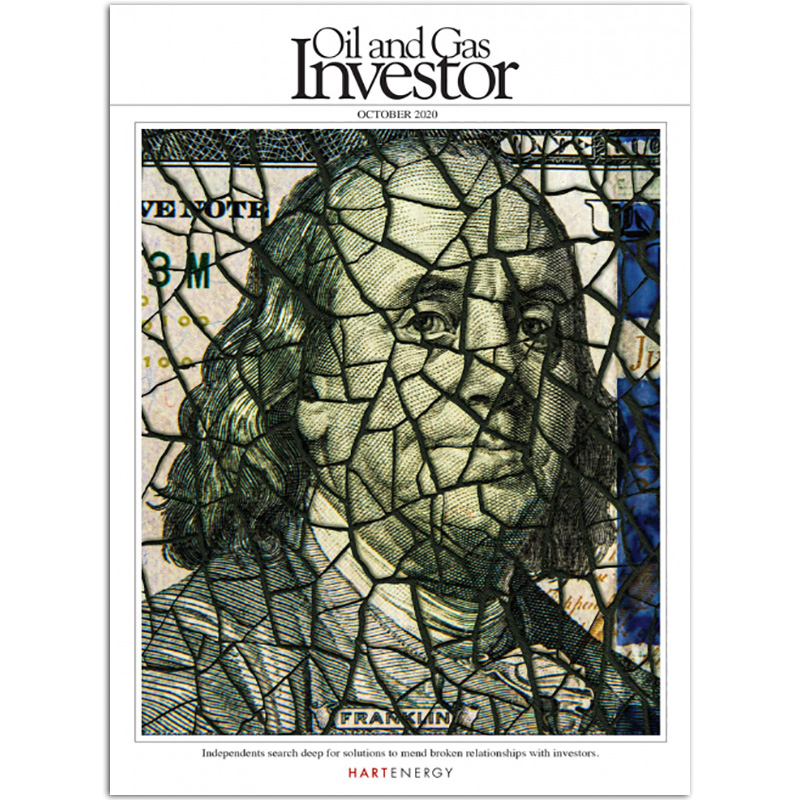 【单期可选】Oil and Gas Investor 英文石油与燃气投资者杂志 2020/21年月刊 2020年10月刊