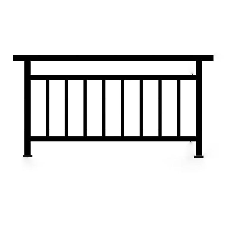 仁聚益锌钢阳台护栏别墅露台空调围栏消防连廊楼顶户外庭院铁艺防护栏