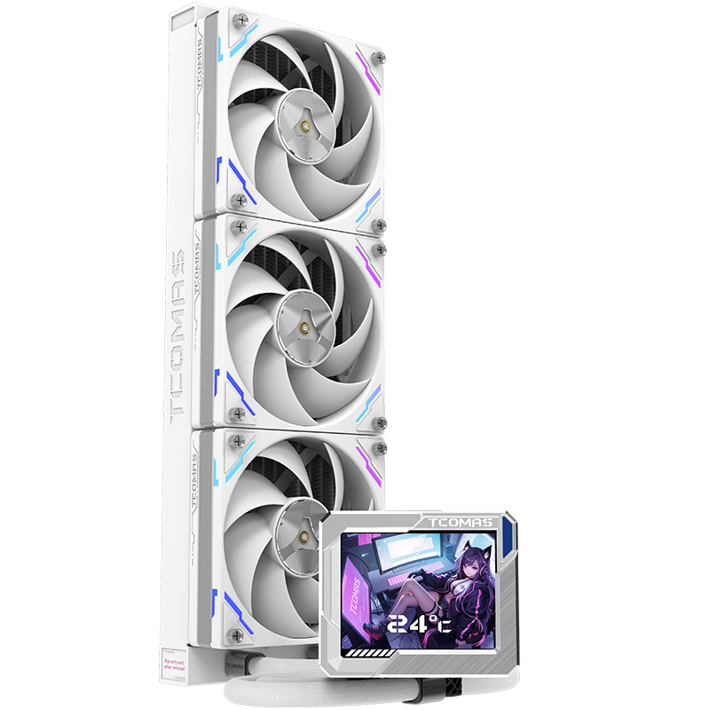 plus��Ա��TCOMAS LG700 �޷��Ȱ� 360��ɫһ��ʽCPUˮ��ɢ����