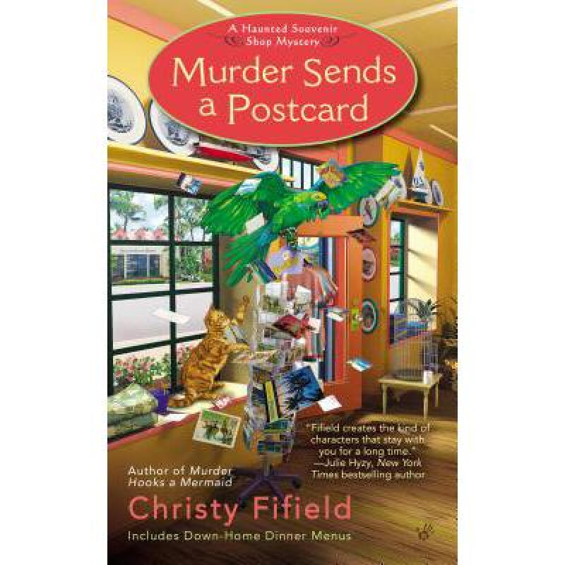 sends,worries 预订 murder sends a postcard 英文原版