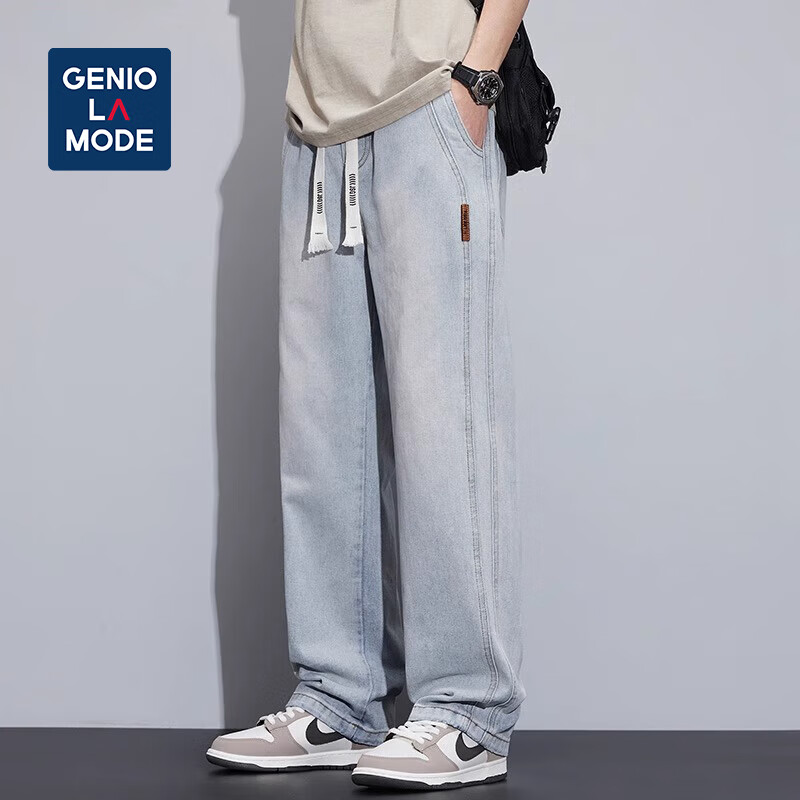 ���ڲ�����GENIOLAMODEţ�п������＾����ֱͲ���п��д����ȹ�װ���嶬������JSG8055 8805ǳ���� 2XL����150-165��