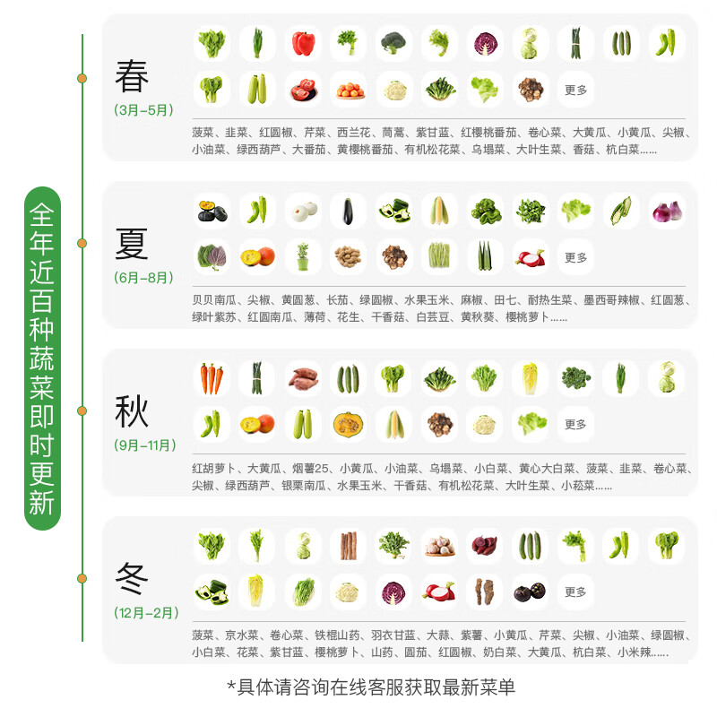 旭耕 有机蔬菜8斤套餐 家庭体验当季时令8种净菜 有机认证供港资质