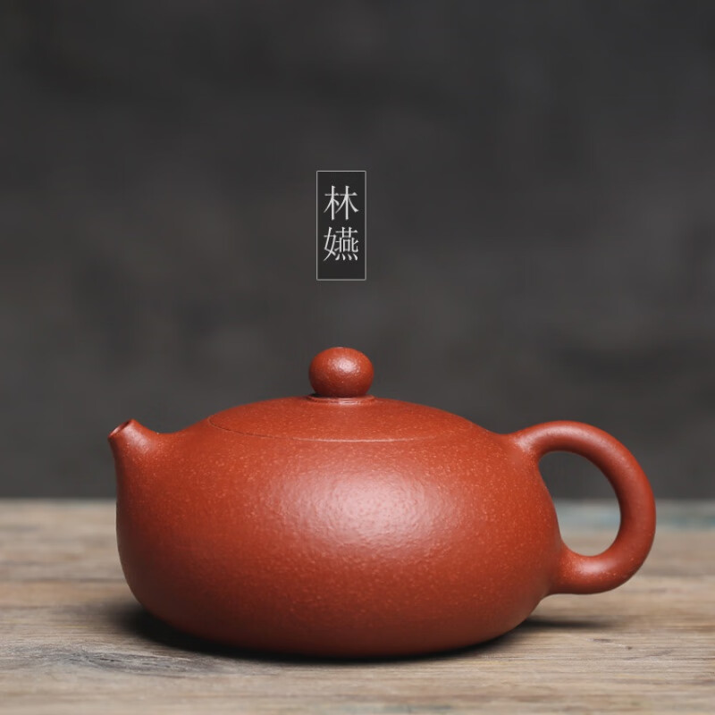 谢华潮州手拉壶林嬿纯手工手拉壶 潮州功夫茶壶宜兴紫砂谢华大师徒弟