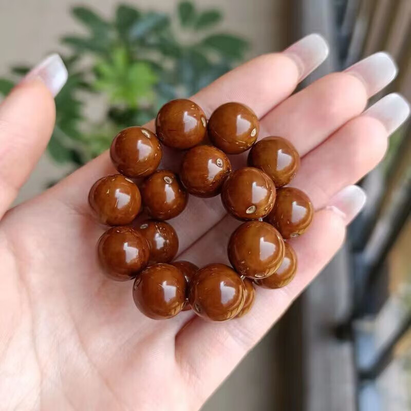 形云紫金鼠手串三眼菩提正圆毕业级绕指柔光珠文玩佛珠男女手链礼物