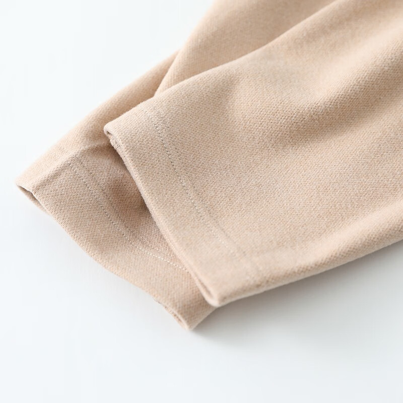 CabraKalani女士保暖内衣女加绒美体基础打底修身无痕双面磨毛秋衣秋裤套装 A1品牌专柜加绒肤色女款 XL （110-125斤）