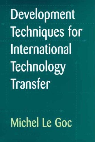 预订 development techniques for international techno