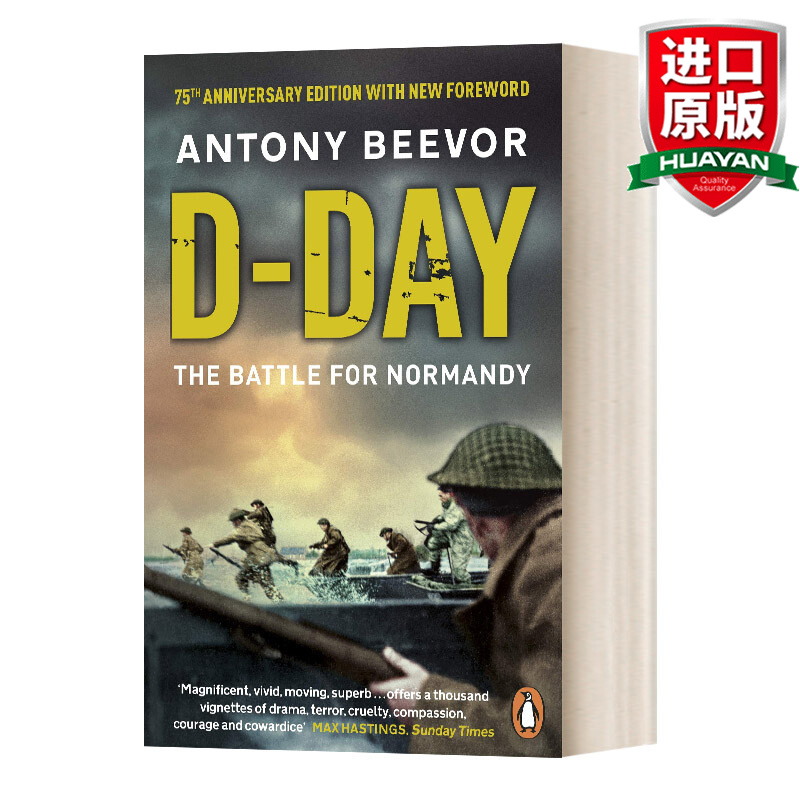 D-Day 75th Anniversary Edition 英文原版 诺曼底登陆 英文版 进口英语原版书籍