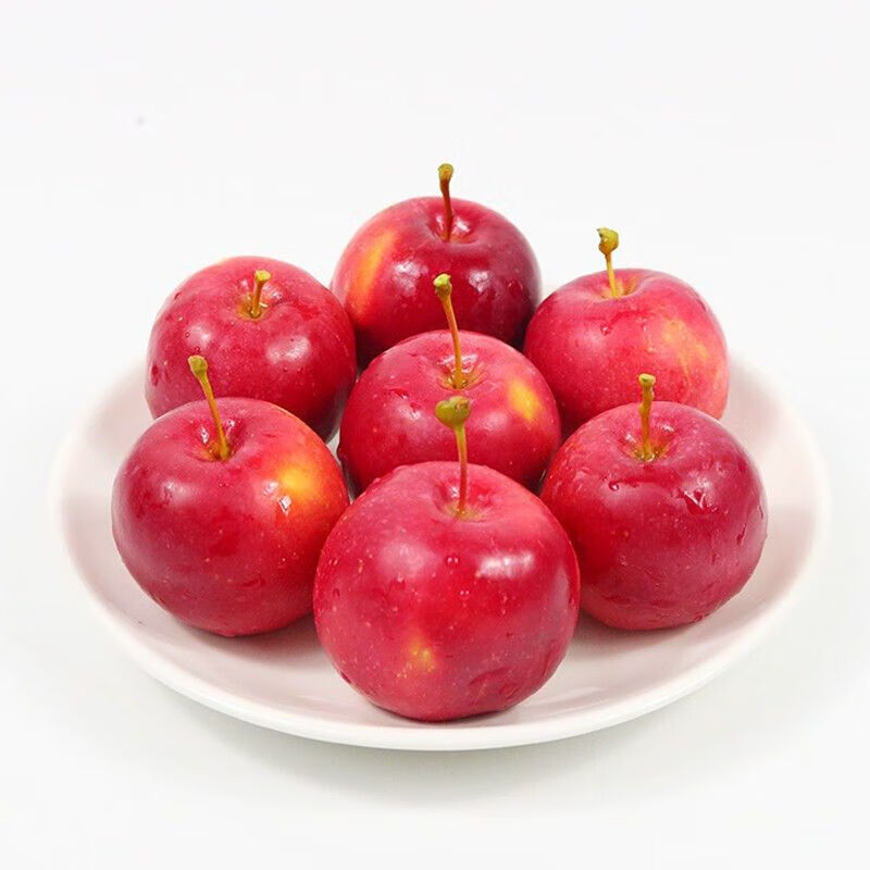 东北乙女红小苹果101号 3斤小果 新鲜水果123沙果鸡心果 京东生鲜