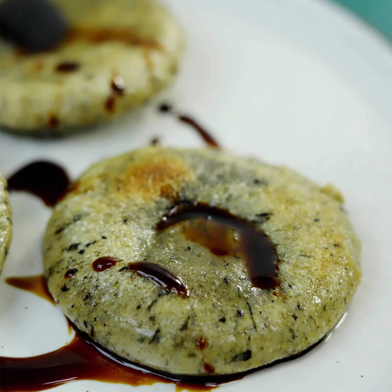 隽颜堂农家手工自制水荞粑粑湖北恩施土特产蒿子粑粑野菜艾叶饼小粑粑