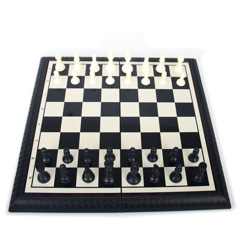 先行者（FORTHGOER）国际象棋磁性  便携折叠式磁性棋盘游戏棋类国际象棋儿童游戏棋 升级款 国际象棋B-601 中号