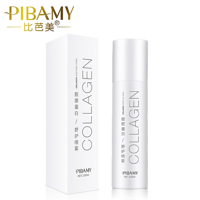 比芭美(pibamy)【买2送 1】比芭美胶原蛋白舒护喷雾120ml每瓶 一瓶