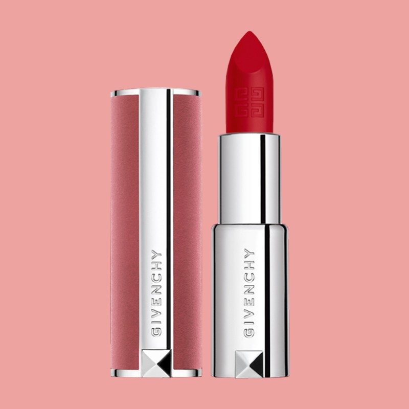 纪梵希 givenchy 粉丝绒唇膏n36# 珊瑚苹果红 3.4g