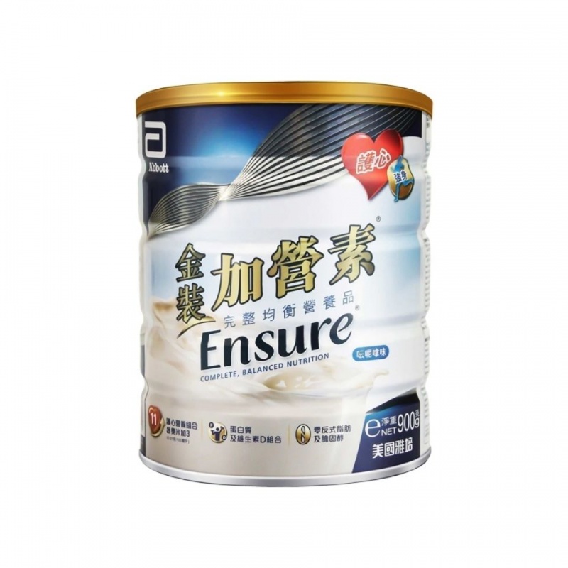 雅培 加营素  900g/罐  美国雅培 金装加营素 呍呢嗱味香草味 成人
