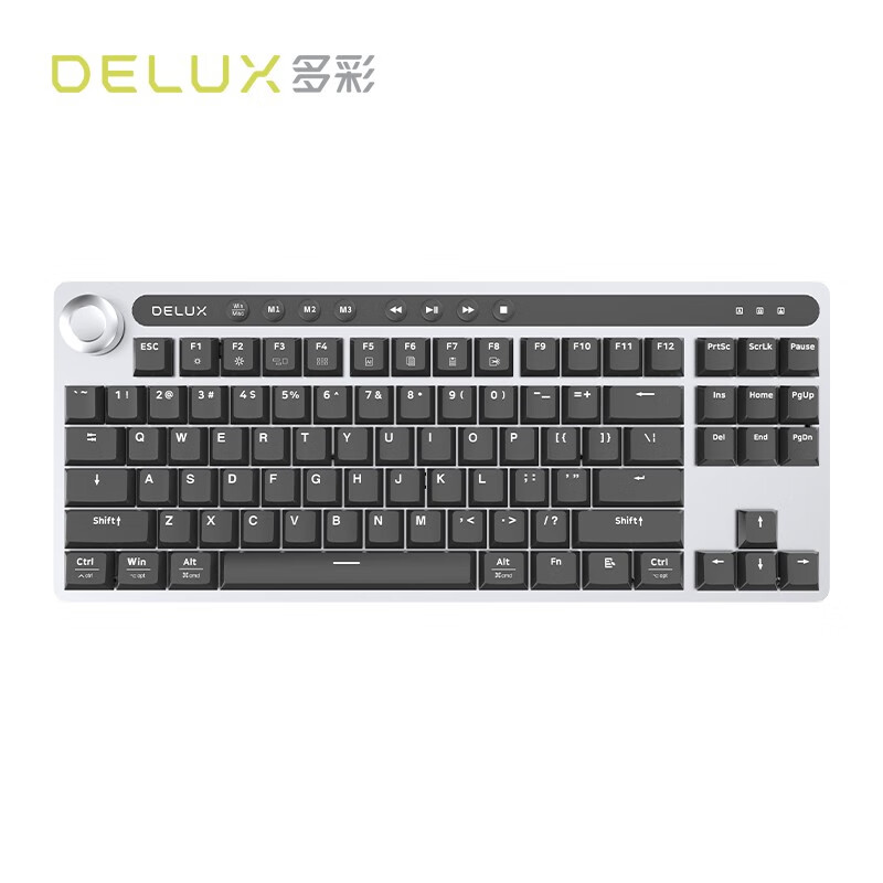 多彩（Delux）键盘怎么样？使用一个月感受分享！daamddaasz