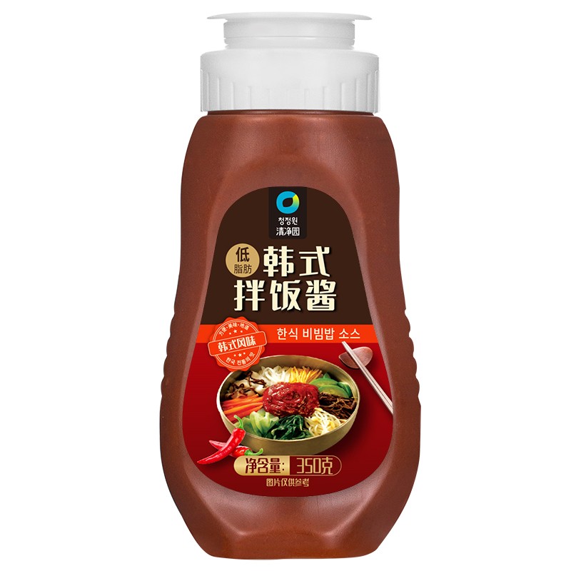 清净园云山半韩式拌饭酱 石锅拌饭酱辣椒酱韩式烤肉火锅调味酱 单瓶