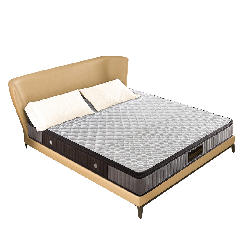 慕思（de RUCCI）4D床垫 双人席梦思1.8m弹簧垫4d透气材质软硬适中床垫 4D透气纤维层床垫 180*200*25CM